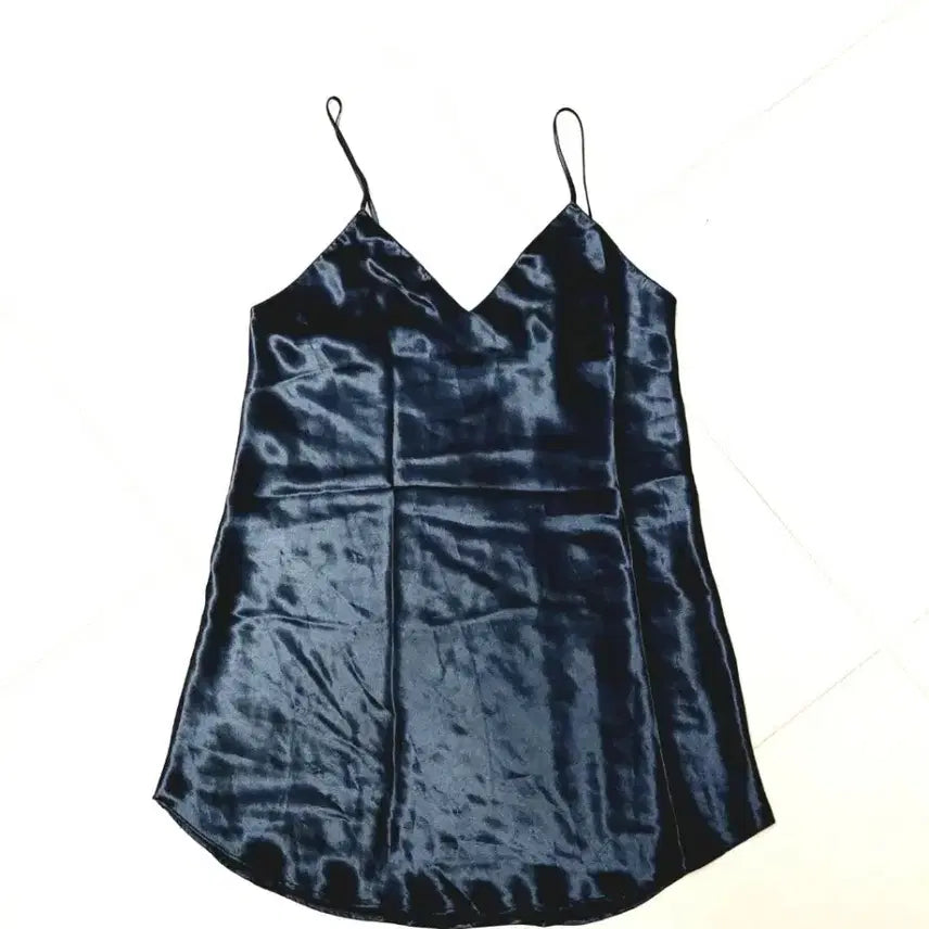 [BUNJANG] Calvin Klein Satin Slip Dress S / 캘빈클라인 슬립웨어S/언더웨어/섹시잠옷/