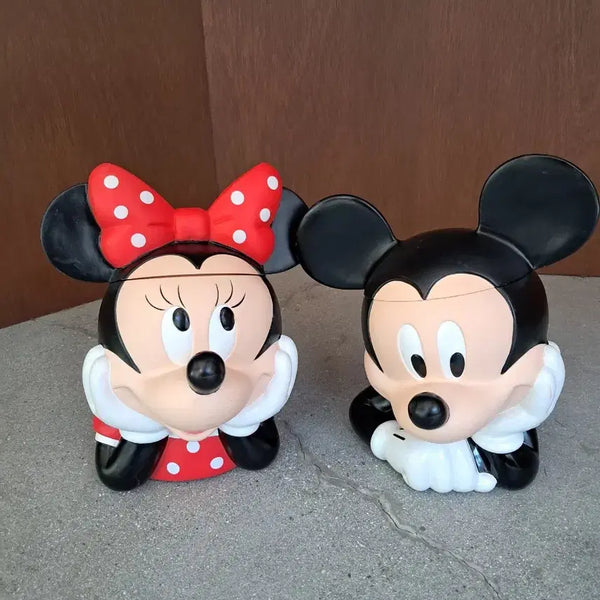 [BUNJANG] Disney Mickey & Minnie Mouse Cookie Jar Set / 디즈니 미키마우스 (미키,미니)쿠키자 세트