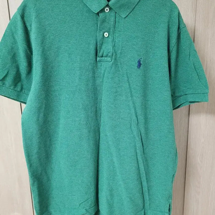[BUNJANG] Polo Cotton Polo Shirt / 남성)폴로 면 카라티 호칭 M(M-L)연초록