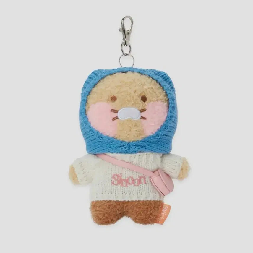 [BUNJANG] Sinoon x Chunsik Collaboration Doll Keychain / 새상품) 시눈x춘식이 인형 키링