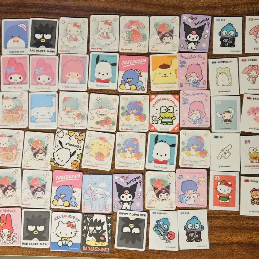[BUNJANG] Sanrio Characters Sticker Set / 산리오 띠부 띠부씰 띠부띠부씰