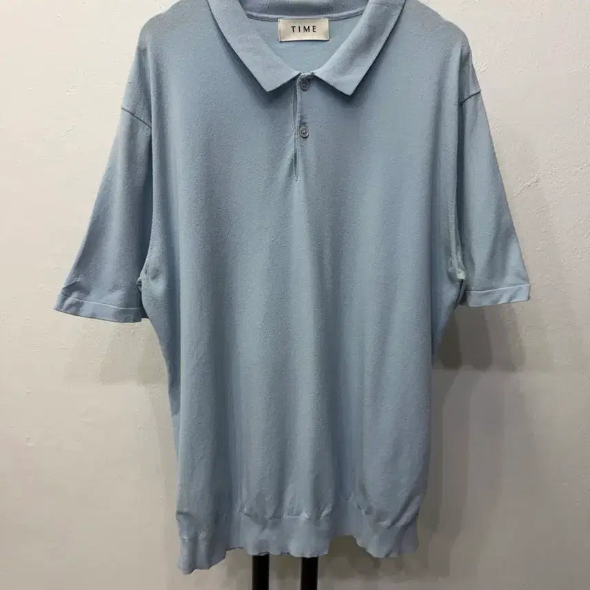 [BUNJANG] Time Homme 21SS Solid Short-Sleeve T-Shirt (105) / 정품) 타임옴므 한섬 21ss 솔리드 반팔 105