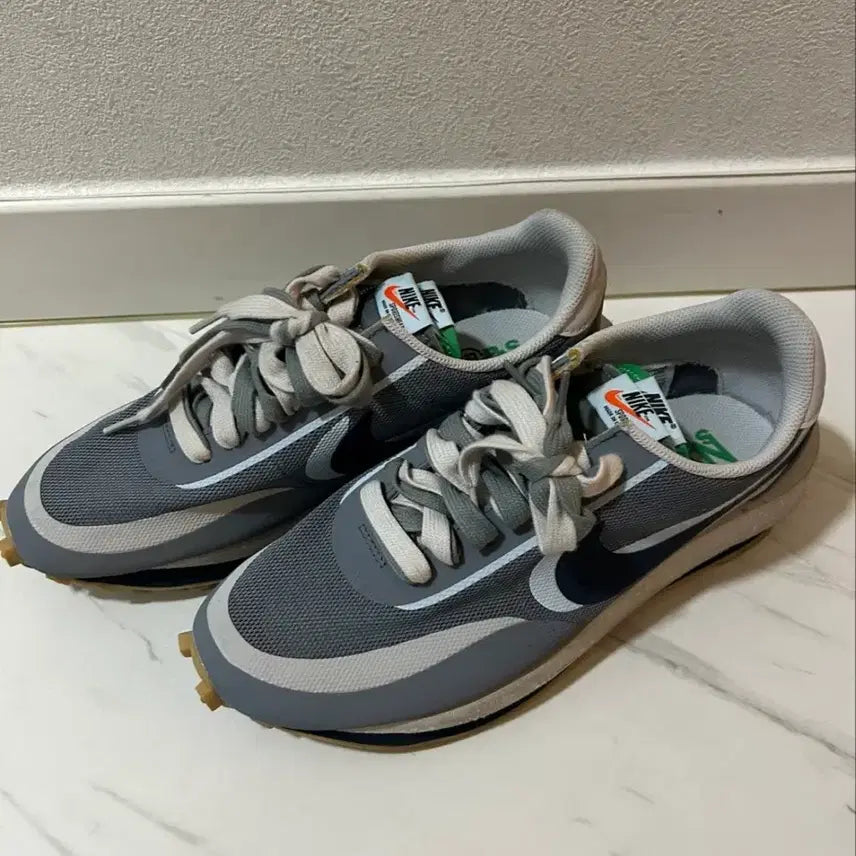 [BUNJANG] Nike x sacai LDWaffle Cool Grey / 나이키 사카이 LD와플 쿨 그레이 275