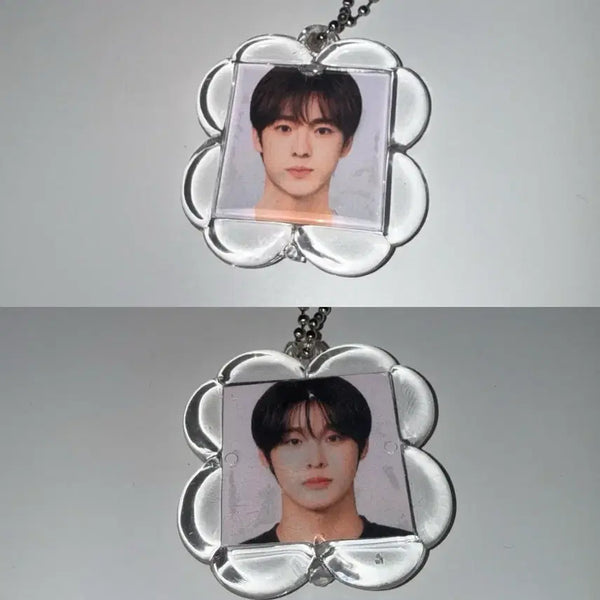 [BUNJANG] NCT WISH Yushi Riku Photocards Double-Sided Keyring / 엔시티 위시 유우시 리쿠 증사 키링 양면 윳쿨 쿨융