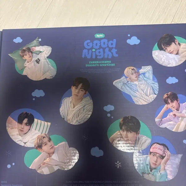 [BUNJANG] ZEROBASEONE 2024 Season's Greetings Good Night Bundle Set / 제로베이스원 2024 시즌그리팅 굿나잇