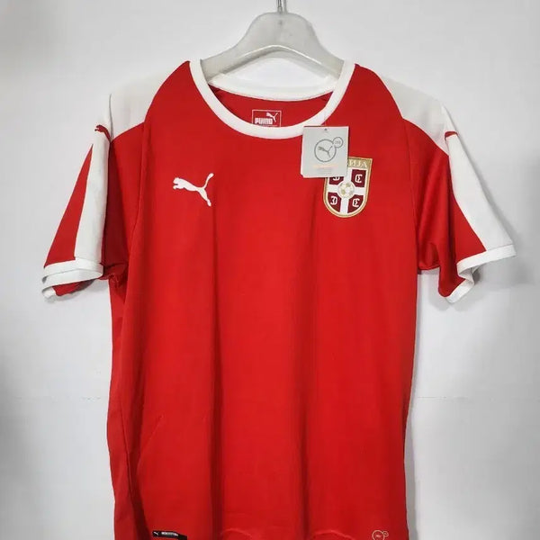 [BUNJANG] Puma 2018 Serbia Home Football Jersey M / 푸마 2018 세르비아 홈 노마킹 축구유니폼 95 M 새제품