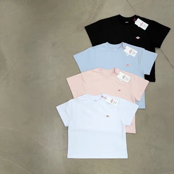 [BUNJANG] Dan-Ton Women's Logo T-Shirt / 단톤 여성용 로고반팔티