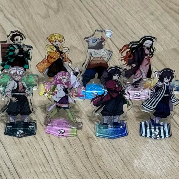 [BUNJANG] Demon Slayer 10 Types Acrylic Stand Set / 급처 반택포 3.5) 귀멸의칼날 아크릴 스탠드 10종 일괄
