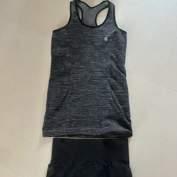 [BUNJANG] K-Swiss & Calvin Klein Athletic Tank Top & 7/8 Leggings Set / size 66-77 KSWISS 탱크탑 & CK 7부 레깅스
