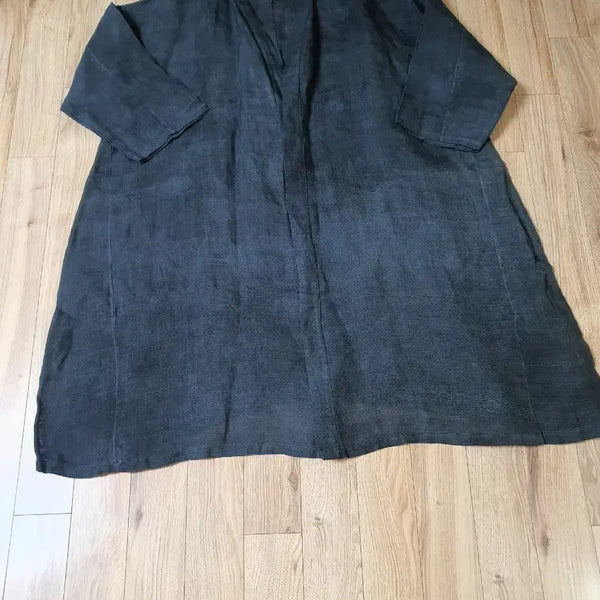 [BUNJANG] Korean Hemp Long Cardigan (Unisex) / 국산삼베 롱가디건 (남녀공용) 99ㅡ100 사이즈