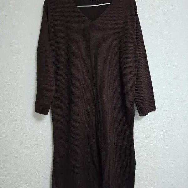 [BUNJANG] Design by Eagle Ribbed Knit Dress / Design by Eagle  골지 니트 원피스 새상품