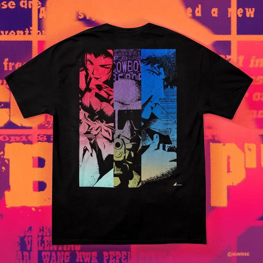 [BUNJANG] Geeks Rule Cowboy Bebop T-Shirt (L Size) / 긱스룰 카우보이 비밥 티셔츠 L사이즈