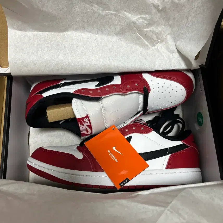 [BUNJANG] Air Jordan 1 Low OG Chicago / [260] 조던 1 로우 OG 시카고