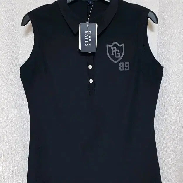 [BUNJANG] PARIGATES Women's Sleeveless Collar T-Shirt / 파리게이츠 여성 민소매 카라티 (새상품)
