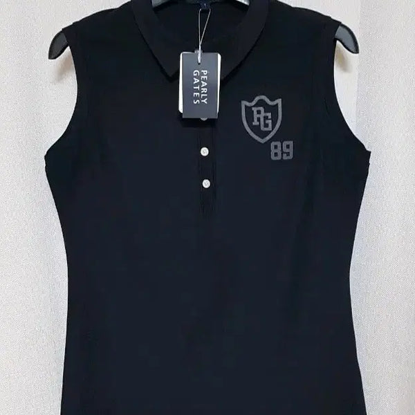 [BUNJANG] PARIGATES Women's Sleeveless Collar T-Shirt / 파리게이츠 여성 민소매 카라티 (새상품)