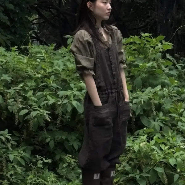 [BUNJANG] Via Plain Overall Pants / 비아플레인 오버롤