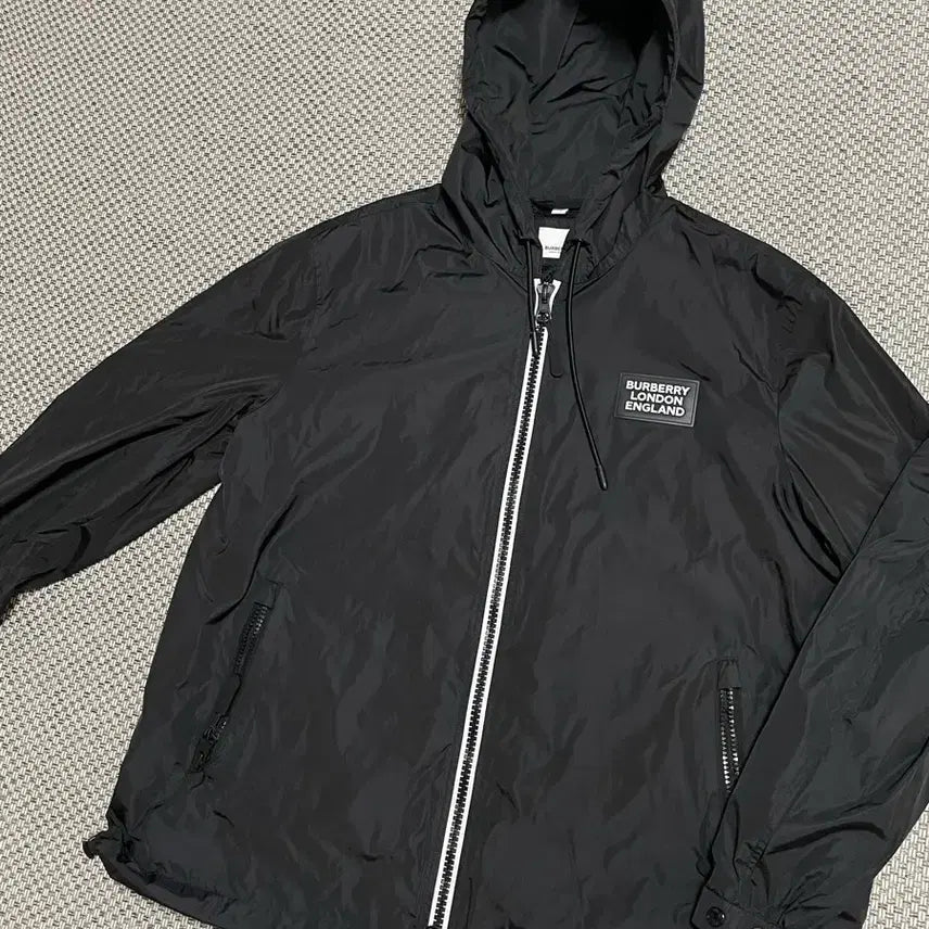 [BUNJANG] Burberry London Windbreaker Black XL / 버버리 런던 바람막이 블랙 XL (105-110)