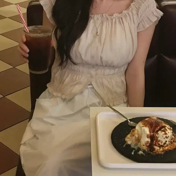 [BUNJANG] Laonnes Made Weddy Blouse - Beige / 라온느 made 웨디 블라우스 베이지