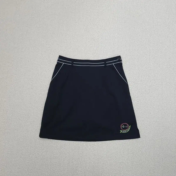 [BUNJANG] Louis Castel Women's Golf Mini Skirt Black J13W4143 / (64)루이까스텔 여성 골프 치마 미니 스커트 블랙 J13W4143