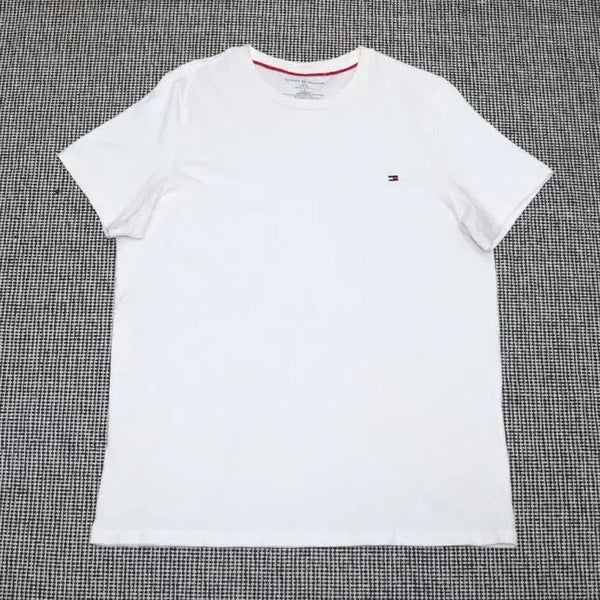 [BUNJANG] Tommy Hilfiger White T-Shirt Size 95 / 타미힐피거 화이트 반팔티 95