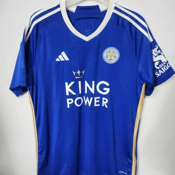 [BUNJANG] Adidas Leicester City 23/24 Jamie Vardy Home Football Jersey XXL / 아디다스2023 레스터 시티 홈 제이미 바디 축구유니폼 110 XXL