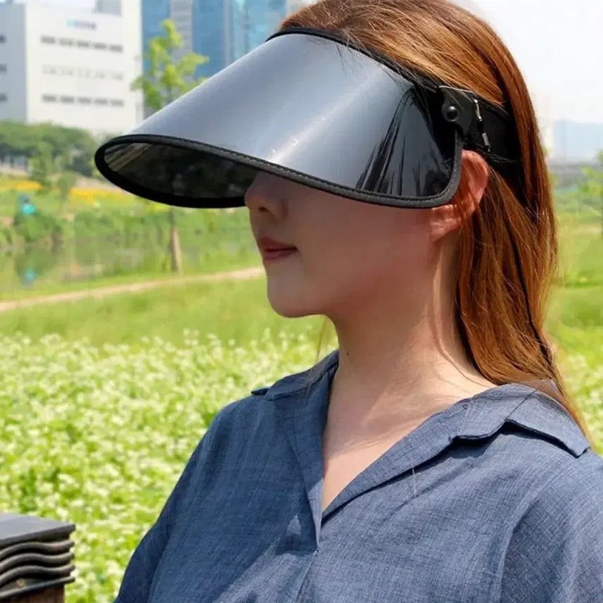 [BUNJANG] Wide Brim Sun Cap 99.9% UV Protection / 와이드챙 썬캡 99.9%자외선차단