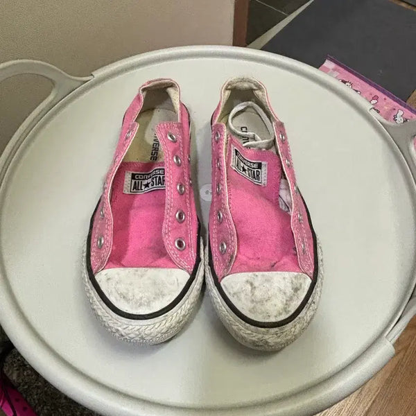 [BUNJANG] Converse Kids Pink Sneakers Size 210 / 컨버스 키즈 핑크 스니커즈 210