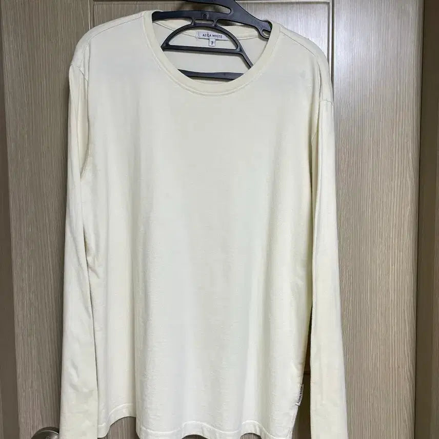 [BUNJANG] Aica White Long Sleeve Set (Size 100) / 에이카화이트 롱슬리브 100 2장 일괄