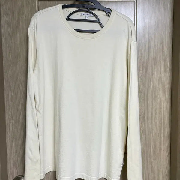 [BUNJANG] Aica White Long Sleeve Set (Size 100) / 에이카화이트 롱슬리브 100 2장 일괄