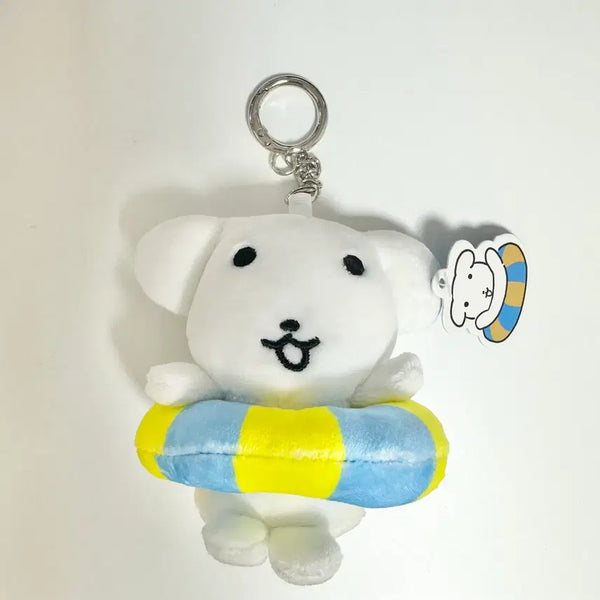 [BUNJANG] Ganadi Hayi Ttubeu Doll Keychain / (새상품) 가나디 하양이 튜브 인형 키링