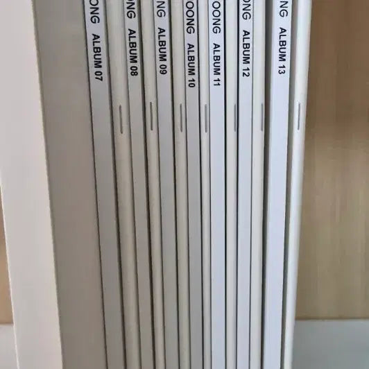 [BUNJANG] 2027 Kang Cheol-jung T Main Textbook Album Volumes 7-13 / 2027 시대인재 강철중T 본교재 앨범 7-13