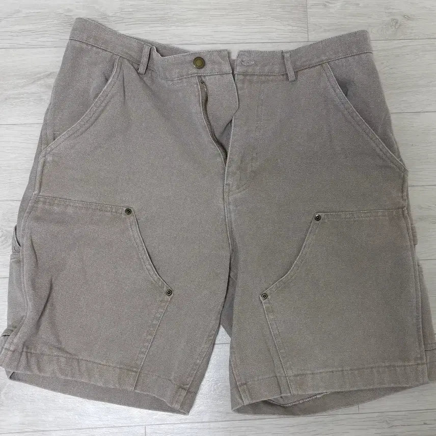 [BUNJANG] La Fille Store Double Knee Carpenter Shorts (Size L) / 라퍼지스토어 더블니 카펜터 반바지 팝니다-L