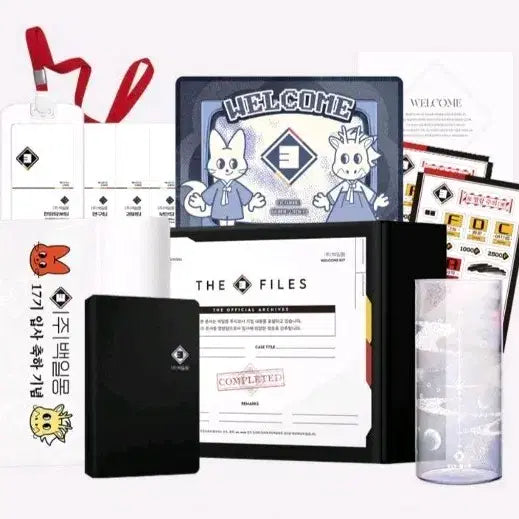 [BUNJANG] Baekilmong Inc. Welcome Kit Official Merchandise / 괴담출근 괴출 백일몽 주식회사 입사키트 굿즈 사원증 수첩 스티커 꿈결