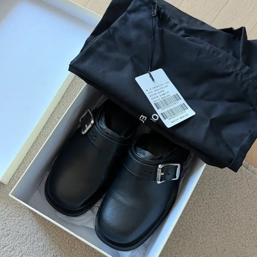 [BUNJANG] Our Legacy Kamion Mule Black Leather Size 37 (240) / 아워레가시 // 카미온 뮬 블랙 레더 // 37_240 사이즈
