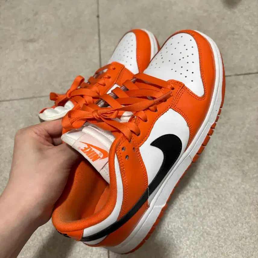 [BUNJANG] Nike Dunk Low Orange White / 나이키 덩크 로우 오렌지 화이트