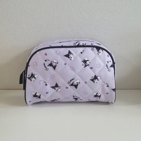 [BUNJANG] Kuromi Quilting Pouch / 쿠로미 퀄팅 파우치