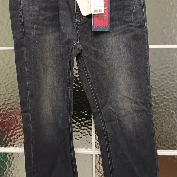 [BUNJANG] Carrera Black Washed Denim Pants / 까레라 블랙 워싱 데님 팬츠