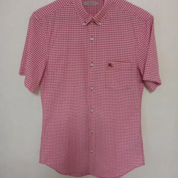 [BUNJANG] Burberry Checkered Shirt Slim 95 / 버버리 체크셔츠 95