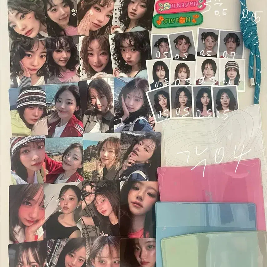[BUNJANG] QWER Nun Cham Ceremony Album Inclusions Photocard Set / Qwer 눈참 세레모니 앨범 구성품 큐떱 쵸단 마젠타 히나 이시연