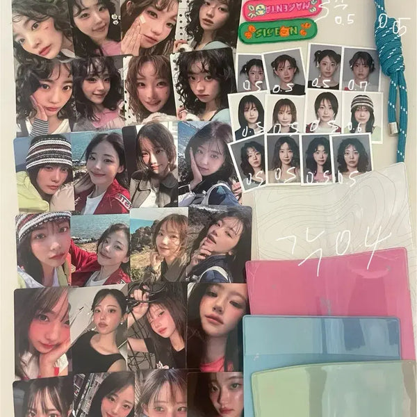 [BUNJANG] QWER Nun Cham Ceremony Album Inclusions Photocard Set / Qwer 눈참 세레모니 앨범 구성품 큐떱 쵸단 마젠타 히나 이시연