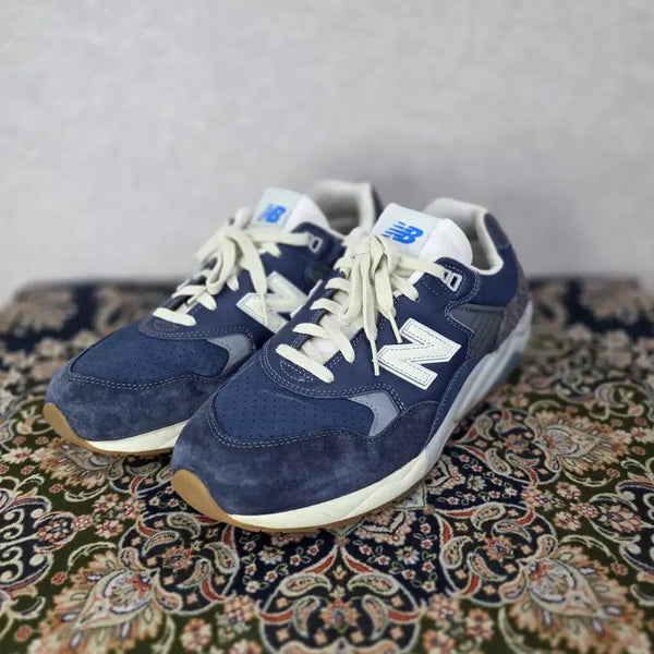 [BUNJANG] New Balance 580 Vintage Indigo Sneakers / 뉴발란스 580 네이비 빈티지 인디고 스니커즈 NEW BALANCE