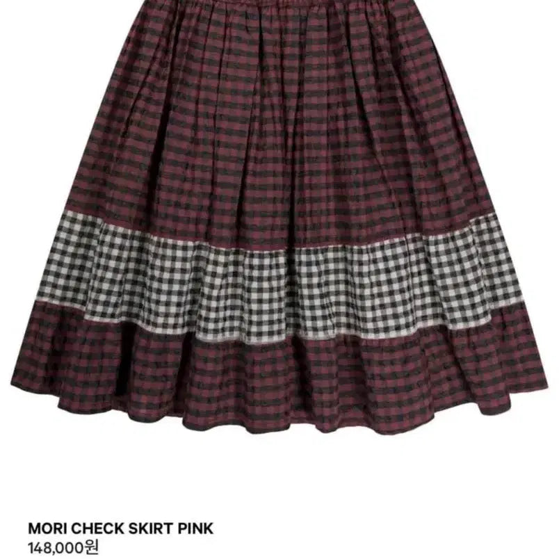 [BUNJANG] Koi Sei O Mori Check Skirt / 코이세이오 모리체크 스커트