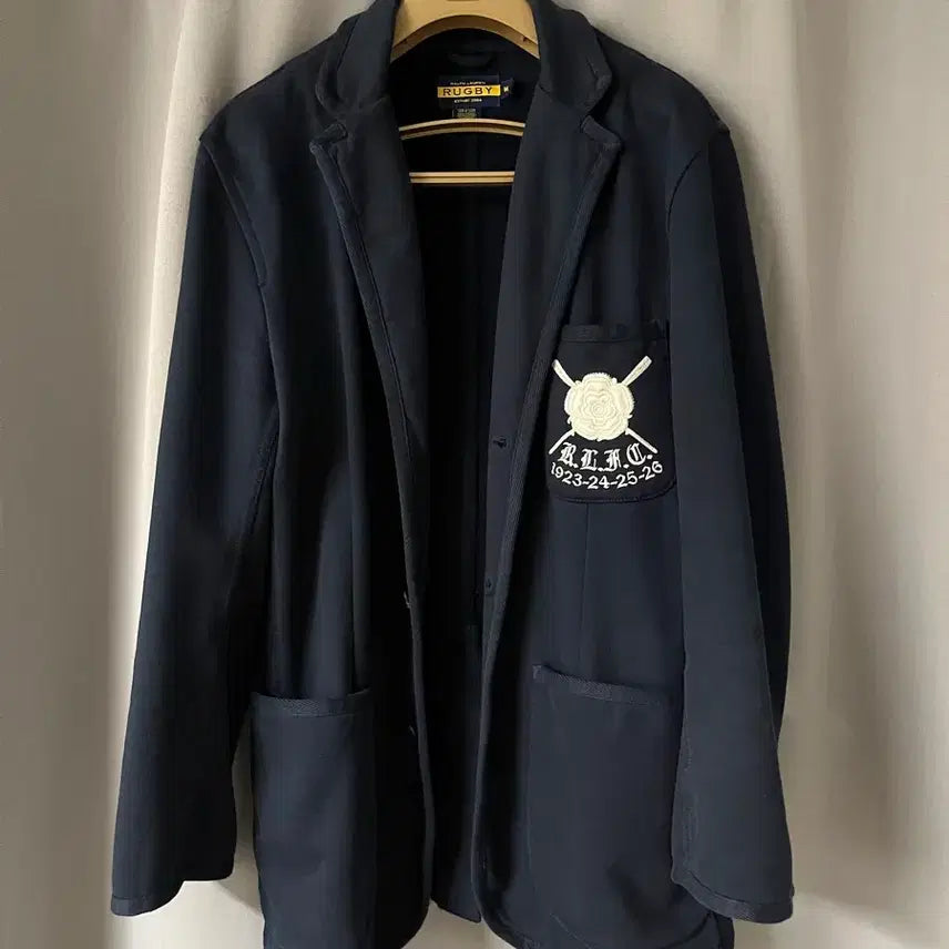 [BUNJANG] Polo Ralph Lauren Rugby Navy Blazer Jacket / 폴로 랄프로렌 RUGBY 네이비 자켓