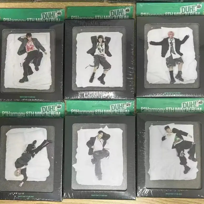 [BUNJANG] P1Harmony DUH 8th Mini Album (Set of 6) Sealed / 피원하모니 duh 미개봉 앨범 미니8집 6종 세트