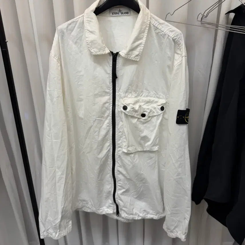 [BUNJANG] Stone Island Overshirt Jacket / 스톤아일랜드 오버 셔츠 자켓