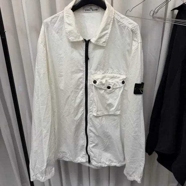 [BUNJANG] Stone Island Overshirt Jacket / 스톤아일랜드 오버 셔츠 자켓