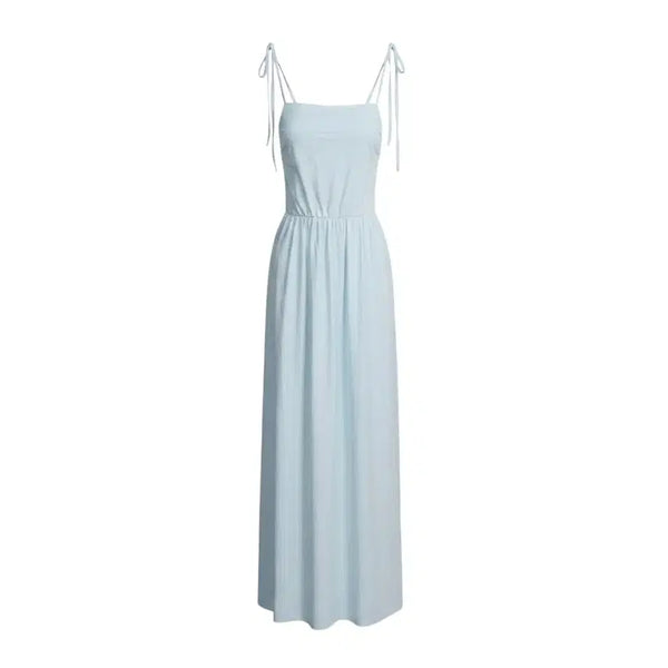 [BUNJANG] LSF Studio Back Tie Long Dress (Womens S/L) / 여성S/ LSF 스튜디오 뒷반전 끈 롱원피스 22-14
