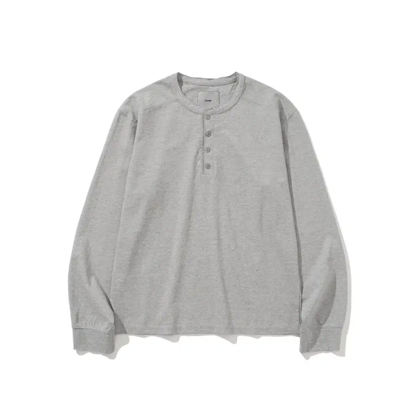 [BUNJANG] SIDO Henly Neck Shirt (Gray/Size 3) / 시도 헨리넥 판매합니다. (그레이/3사이즈)