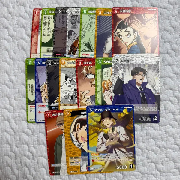 [BUNJANG] Detective Conan TCR Card C Card Bundle Set / 코난 tcr카드 c카드 일괄판매