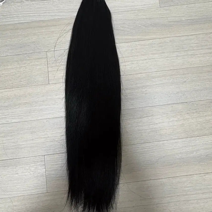[BUNJANG] Soft Tip Black 18-inch 80-piece Hair Extensions / 소프트팁 뉴노팁 붙임머리  블랙 18인치 80피스